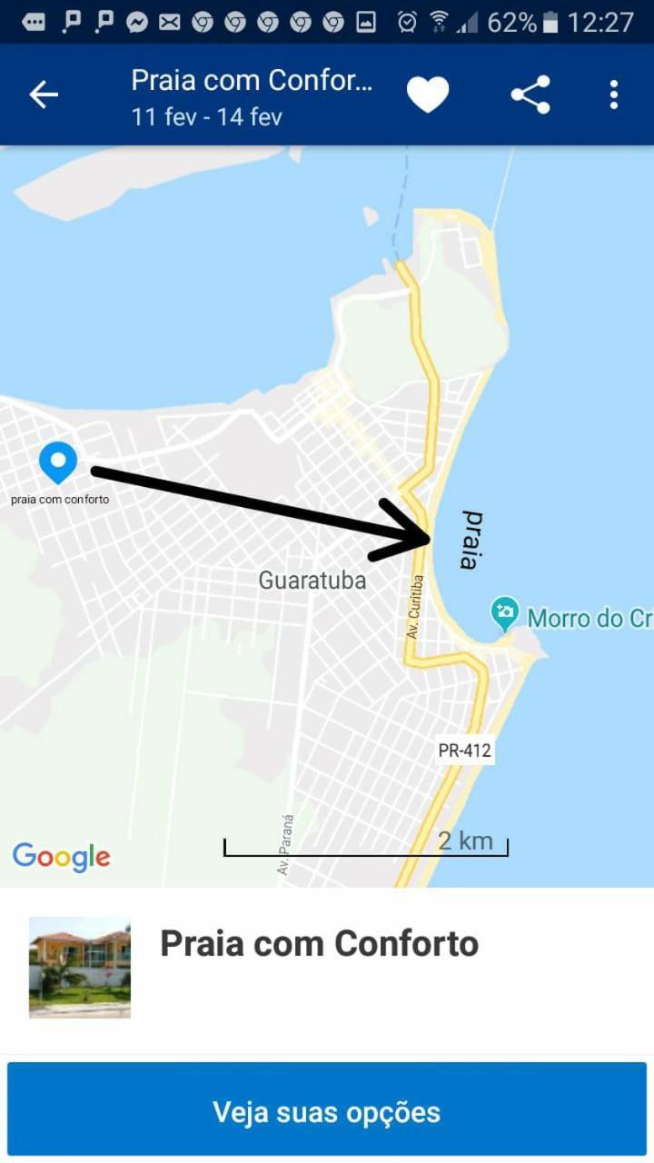Praia Com Conforto Guaratuba Ngoại thất bức ảnh